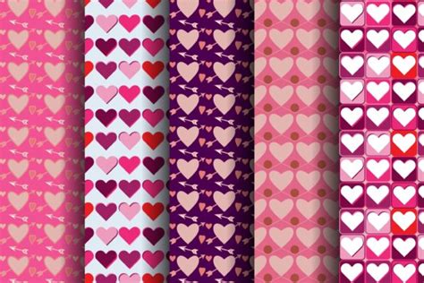 Valentine Seamless Digital Paper Pattern Graphic By Zohuraakter