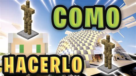 Como hacer soporte para armadura Minecraft Fácil y sencillo Juan Sa