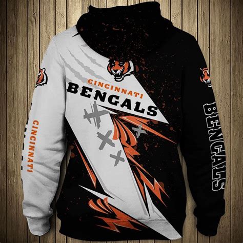 Cincinnati Bengals Hoodies Thunder graphic gift for men -Jack sport shop