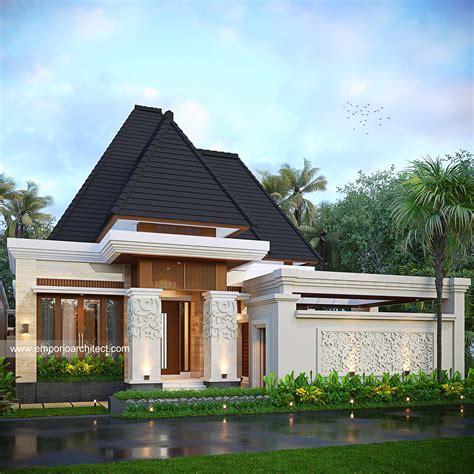 Mr Ar Villa Bali House Floor Design Pekanbaru Home