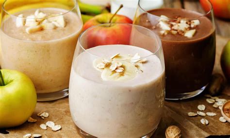 Cuántas calorías tiene un licuado de manzana con avena