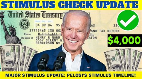 IT S APPROVED FINALLY 4 000 SECOND STIMULUS CHECKS Second Stimulus