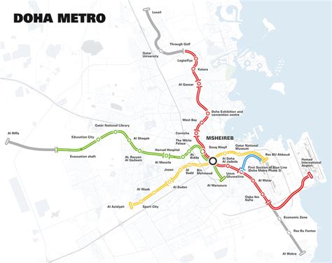 World Maps Library - Complete Resources: Metro Maps Qatar