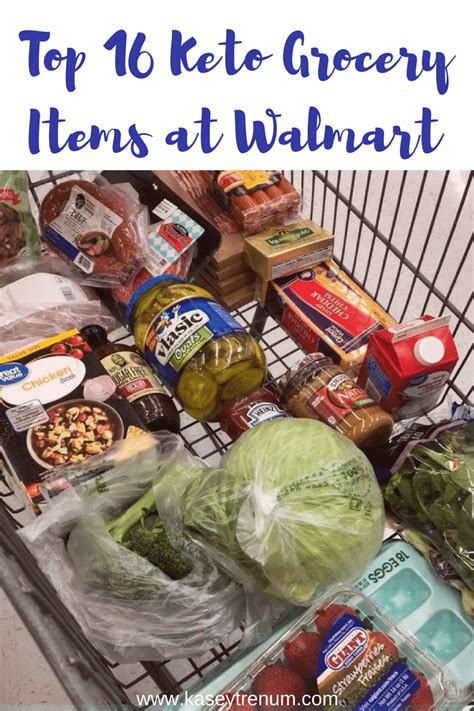 Top 16 Keto Walmart Grocery List Items For Your Low Carb Journey