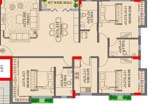 2000 Square Foot Apartment Floor Plans - floorplans.click