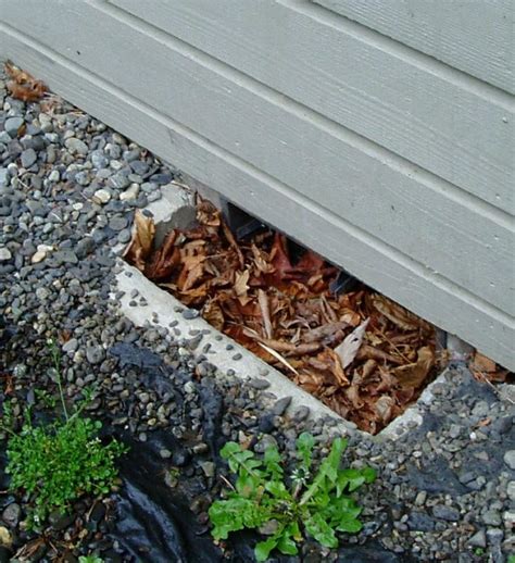 Crawl Space Vent Wells