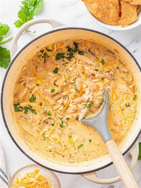 THE BEST Easy Creamy White Chicken Chili Recipe Cookin With Mima