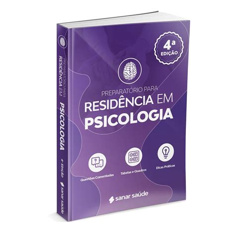 Preparat Rio Para Resid Ncia Em Psicologia Ed Sanar Editora