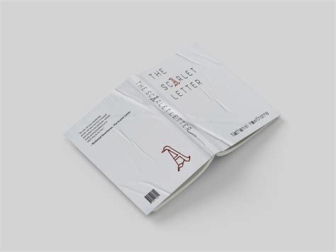 The Scarlett Letter Typographic Cover :: Behance