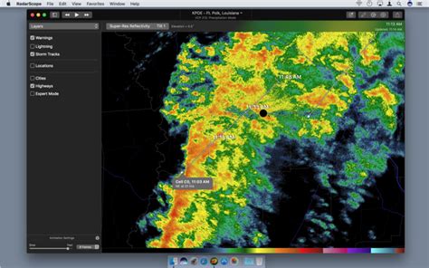 Radarscope Pro Professional Weather Radar 312 Macdrop