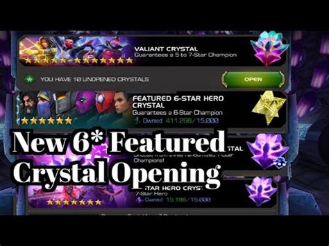 Mcoc New Featured Crystal Valiant Crystal Nexus Crystal