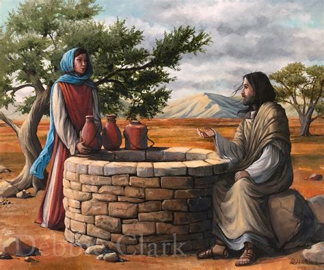 Art Print The Samaritan Woman Christian Art Etsy