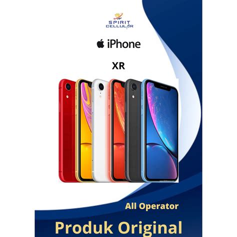 Jual Iphone Xr 64GB Second Original 100 Normal Mulus Fullset Imei