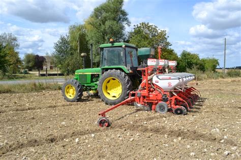 Semis De Colza Avec Le 2140