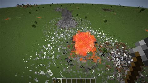 Minecraft player creates realistic explosions with shockwaves and loud ...