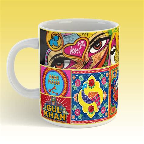 Best Pakistani Truck Art Mug |The Custom Seen - Truck Art Artist