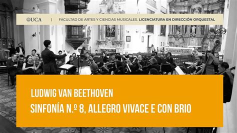 Facm Direcci N Orquestal Beethoven Sinfon A N I Allegro