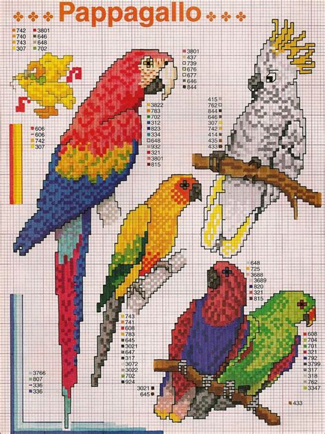 Bird Cross Stitch Patterns - greek leaf hobby