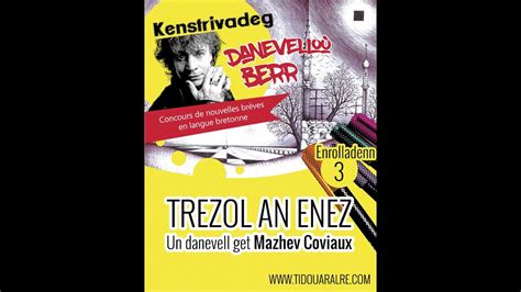 Concours de nouvelles brèves Kenstrivadeg danevelloù Berr 3 Trezol