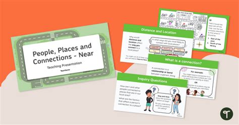 People Places And Connections Near Teaching Presentation Teach