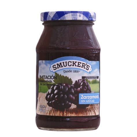 MERMELADA DE ZARZAMORA SIN AZUCAR SMUCKERS 365gr DAC Quality Foods