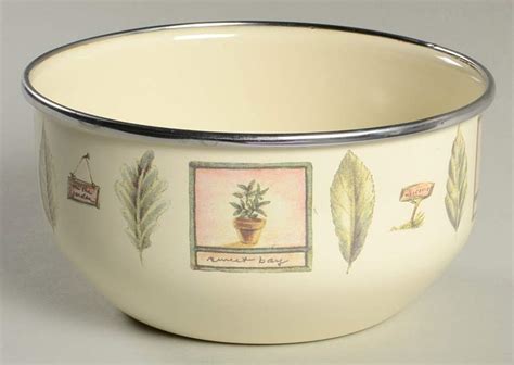 Naturewood Metal Mixing Bowl By Pfaltzgraff Replacements Ltd