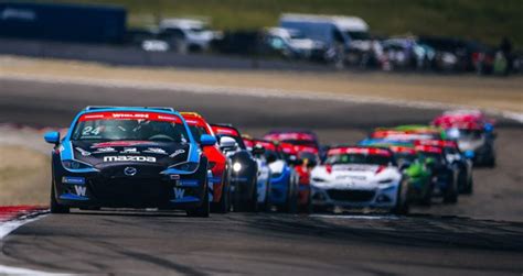 Championship In Play As Mazda Mx Cup Returns To Mid Ohio Imsa