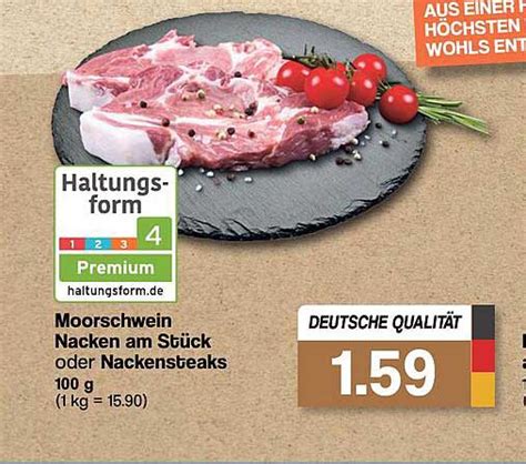 Moorschwein Nacken Am St Ck Oder Nackensteaks Angebot Bei Famila Nordwest