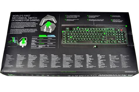 Razer BlackWidow Ultimate Mechanical Gaming Keyboard Review