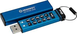 Kingston IronKey Keypad 200 Type A Hardware Encrypted USB Flash Drive