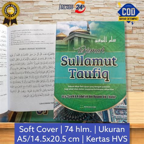 Jual Buku Terjemah Sullamut Taufiq Sulamut Taufiq Buku Ibadah