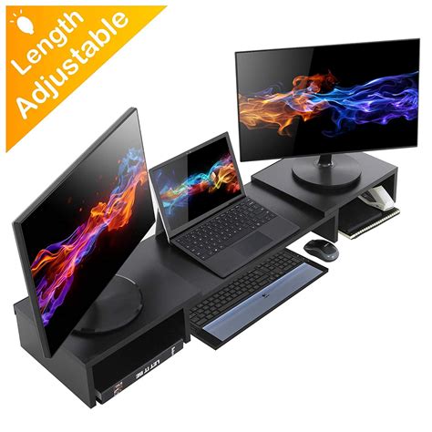 FITUEYES Double Moniteur Stand Riser avec Réglable Maroc Ubuy