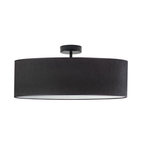 Duża lampa przysufitowa do salonu plafon WENECJA VELUR 60 cm 4xE27