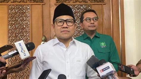 Cak Imin Sebut PDIP PKB Bahas Anies Andika Perkasa Di Pilkada Jakarta