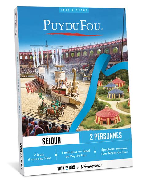 Coffret Cadeau Puy du Fou Séjour Classic Wonderbox