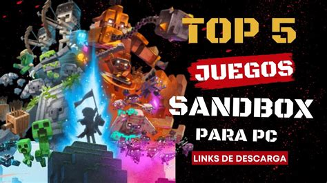 Top 5 JUEGOS SANDBOX Para PC 2 YouTube