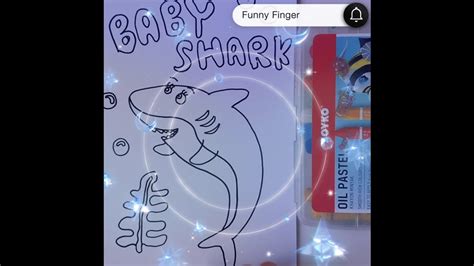 Mewarnai Baby Shark Dengan Crayon Joyko Coloring Baby Shark With