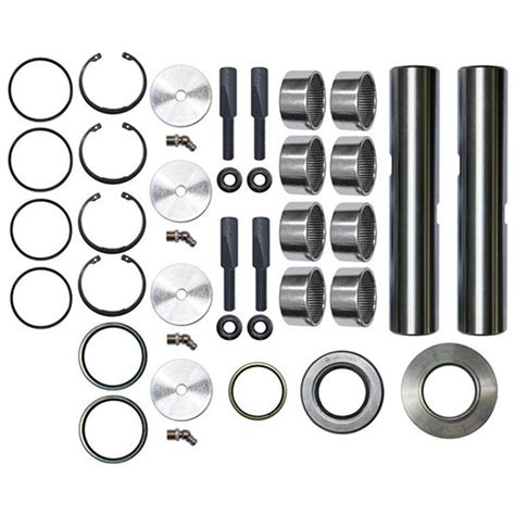 King Pin Kit W Opposite Double Draw Pins For Freightliner Cascadia 4