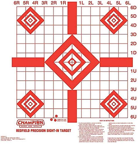 CHAMPION REDFIELD SIGHT IN TARGET 10PK Richmond GunShop