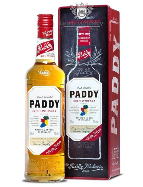 Paddy Irish Whiskey Tinbox 40 07l Dom Whisky