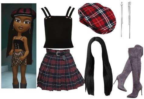 Sasha Bratz Outfit Shoplook Black Girl Halloween Costume Halloween Costume Outfits Trendy