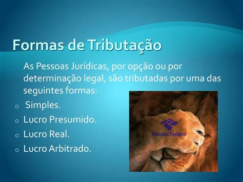 PPT Imposto de renda pessoa jurídica PowerPoint Presentation free