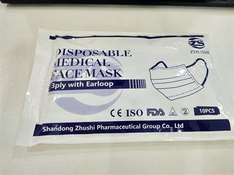 Earloop Protecitive Nonwoven Facial Masks Disposable 3ply China