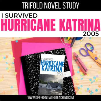 I Survived Hurricane Katrina Novel Study Tpt