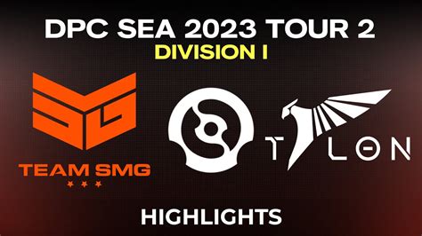 Smg Vs Talon Great Series Dpc Sea Tour Division I Dota