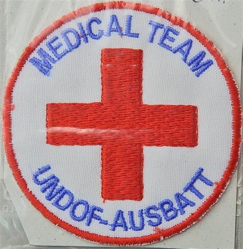 Franz Fruth Antiques ÖSTERREICH BUNDESHEER ÖBH STOFFABZEICHEN MEDICAL