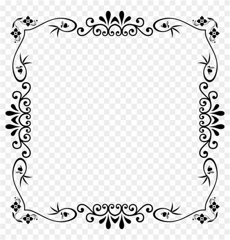 Page Border Design Png Hd Infoupdate Org