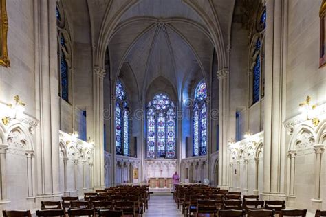 Interior View Of The Cathedral Church Of Saint John The Divine Editorial Photo Image Of