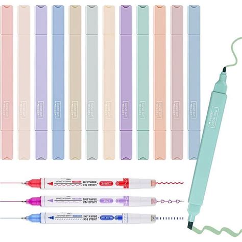 Pcs Surligneur Bible Surligneur Pastel Surligneurs Pastels Fluo