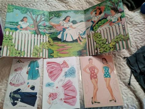 Original Lennon Sisters Paper Doll Book 1957 Uncut Trifolder Set Mint Nos 3889598815